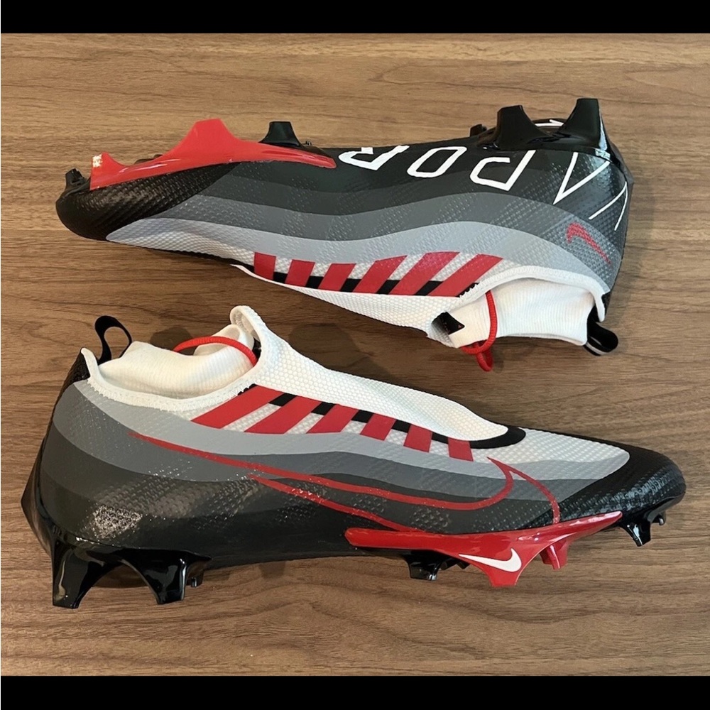 Nike Vapor Edge Pro 360 Men’s Size 16 Cleats DQ3670-061 Black University Red